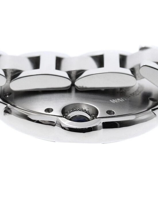 CARTIER Baron Blue MM W6920071 Silver Dial Automatic Boy\'s Watch_963155